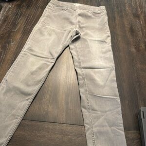 🟤 H&M GRAY PANTS/JEGGINGS SIZE 4